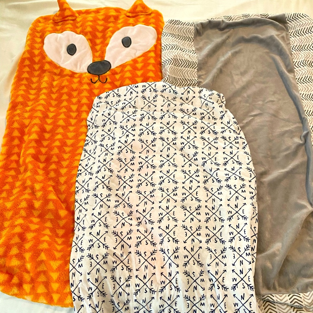 Changing Pad Covers- Woodland Theme